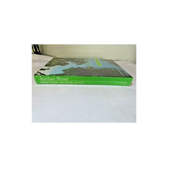 550pc Jordan River Puzzle Vintage 1990 SEALED Christian J. David Lang 18" x 24" - Picture 4 of 8